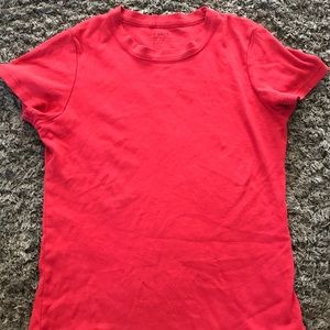 Brandy Melville John Galt Red Tshirt T Shirt Top